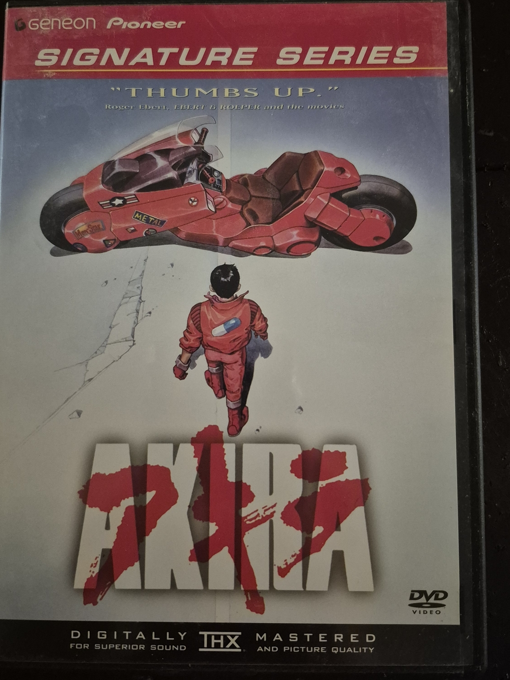 PIONEER Signature Series ARITA Red Motorcycle DVD Cover Art
